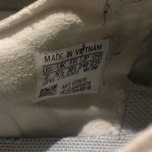 Adidas shoes worn for volleyball